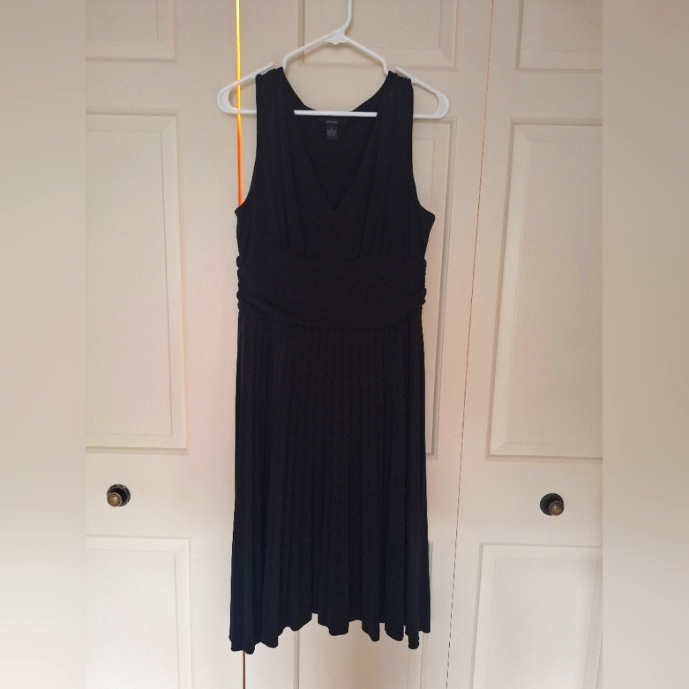 ALFANI Black Sleeveless Dress, Sz L